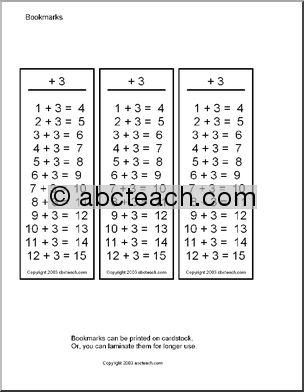 Domino Addition 3 (kdg/primary) Worksheet