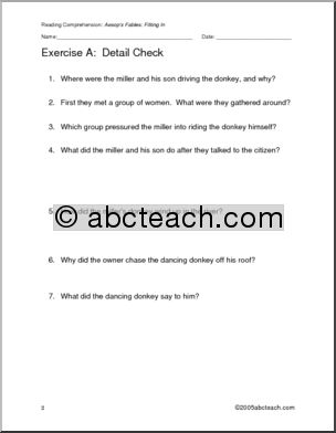 Fable: Aesop and Fitting In (elementary)