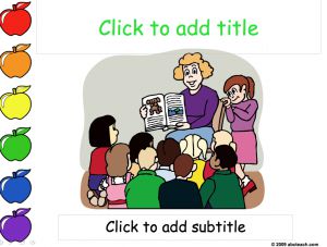 PowerPoint Template: Apple Theme