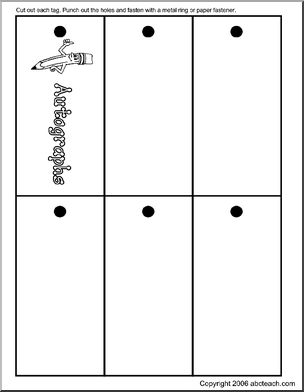 Booklet: Autograph tags