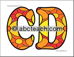 Bulletin Board: Spring into Success A-Z Letters (upper elem/middle)