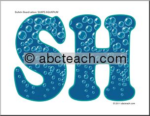 Bulletin Board: Shape Aquarium Set (primary)