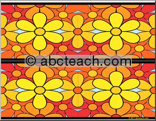 Bulletin Board: Spring into Success Straight Border (upper elem/middle)