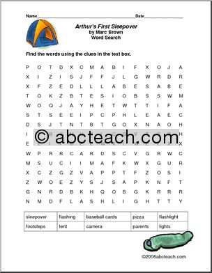 Arthur’s First Sleepover (elementary) Book