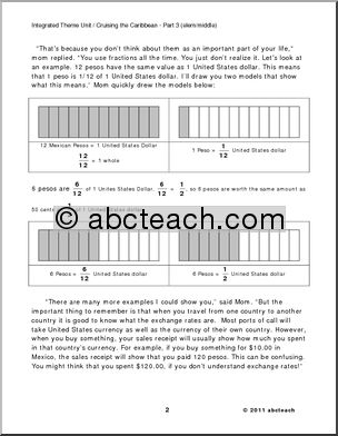 Integrated Theme Unit: Cruising the Caribbean – Part 3 (elem/middle)