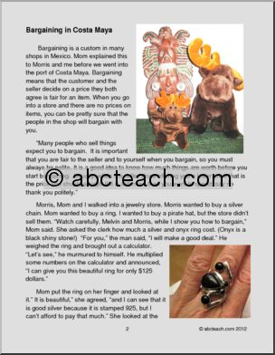 Integrated Theme Unit: Costa Maya Part 3 – Bargaining & the Cruise Calendar-Part 3 (elem/middle)