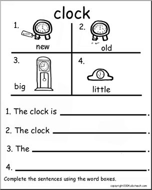 Clock Pattern (hours) Clip Art