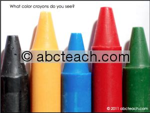 PowerPoint: Reading: Colorful Crayons (prek-primary)