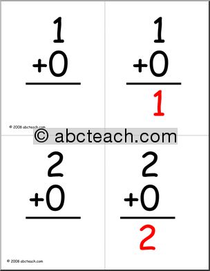 Addition (1-10) Flashcards