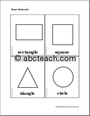 Shapes Flashcards