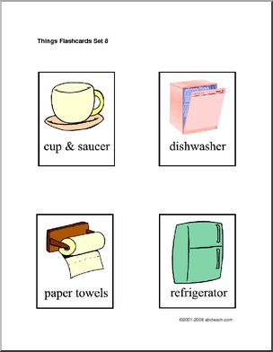 Flashcards: Things (set 8)