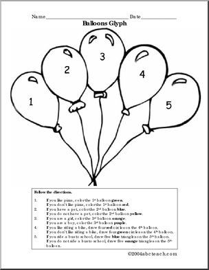 Balloon (a) Glyph