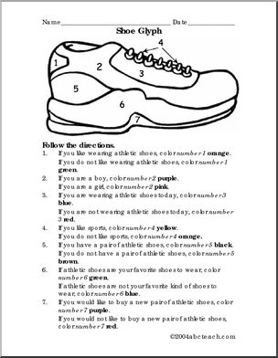 Athletic Shoe Glyph