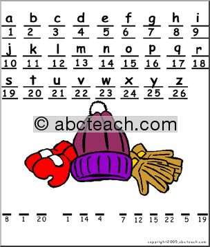 Decoding: Winter – Hat and Gloves (primary)