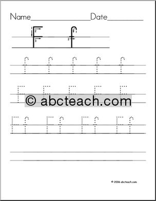 Manuscript – HWT-Styled  (F through J) – dotted