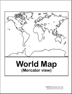 Map: World (Mercator View)