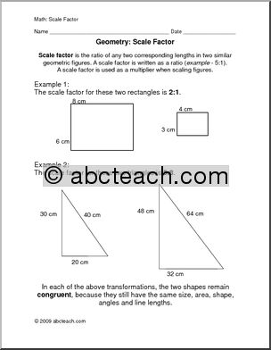 Math: Geometry Scale Factors (middle)