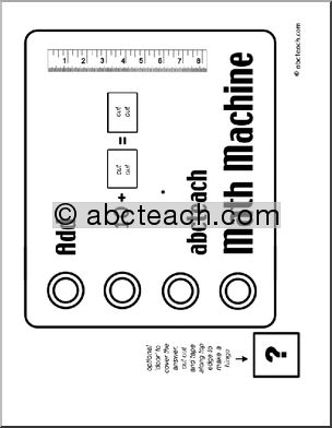 Addition (10 + 0 to 9) Math Wheels