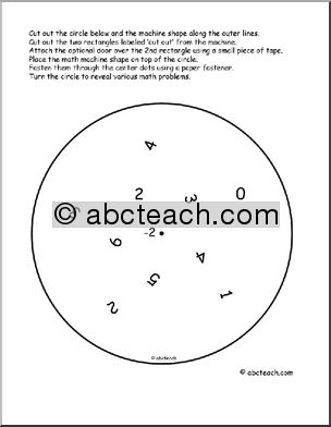 Subtraction (2 to 20 – 2) Clip Art