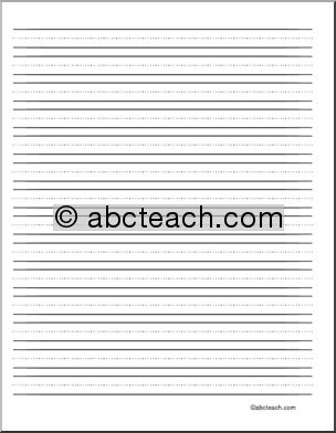 Writing Paper: Blank 48 pt. – portrait (primary)