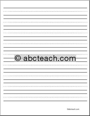 Writing Paper: Blank 72 pt. – portrait (primary)