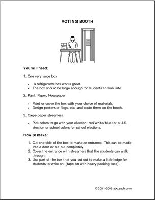 Project: Make a Voting Booth