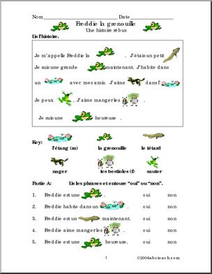 French: Freddie la grenouille