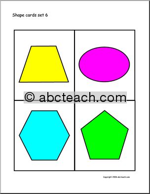 Shapes (set 2) Flashcards