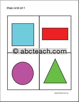 Shapes (set 1) Flashcards