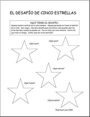 Spanish: Los cinco sentidos