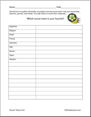 Soccer Clip Art