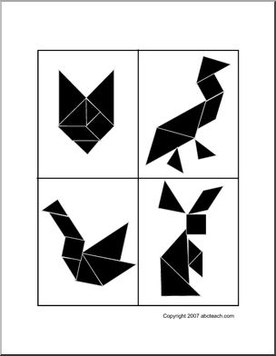 Animal Tangram