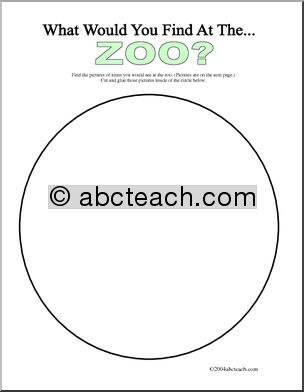 Unit: Zoo (primary) Writing Prompts