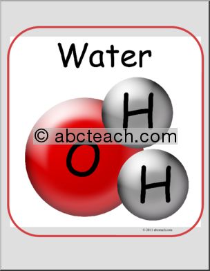 Poster: Science; Water (color)