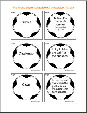 Matching: World Cup Soccer