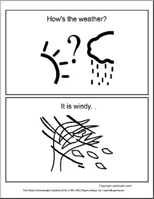 Weather (b/w)’ Early Reader