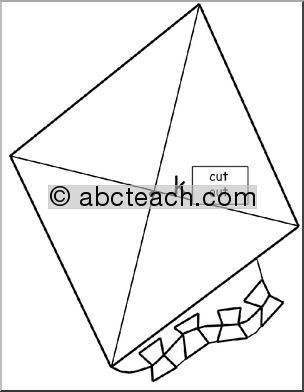 Word Wheels:  Kite Shape ( beginning “k” sound)