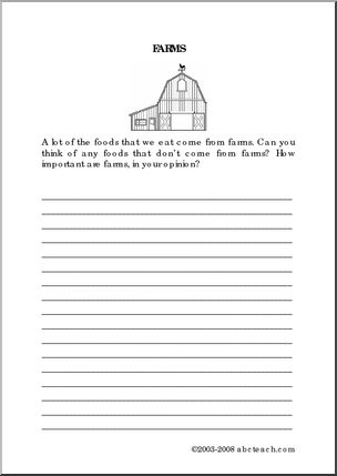 Writing Prompt: Farms