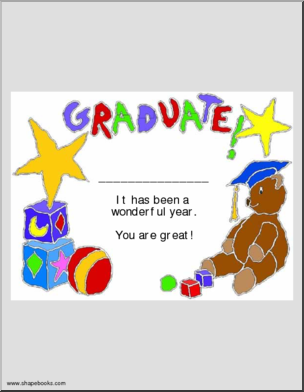Certificate: You Are Great!