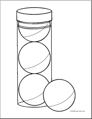 Coloring Page: Racquetball – Balls