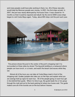 Integrated Theme Unit: Costa Maya  Part 1 – Ports of Call  (elem/middle)