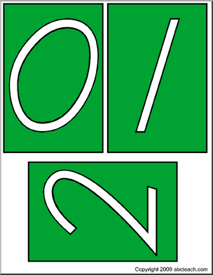 Sandpaper Number Template (DN-style font)