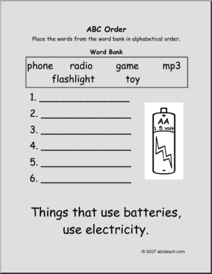 Using Electricity (elem/upper elem) Learning Center