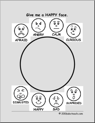 Draw: Happy (pre-k/primary)