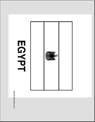 Flag: Egypt