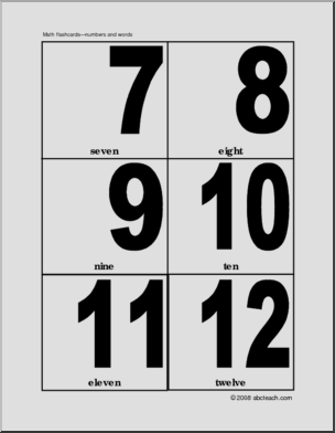 Counting to 100 Flashcards