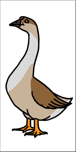 Clip Art: Goose Color