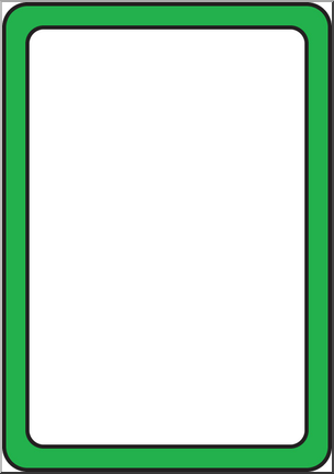 Clip Art: Frame: Green