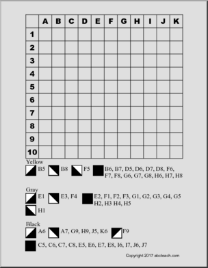 Bee Grid Coloring