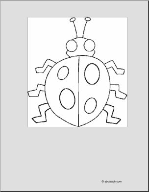 Coloring Page: Ladybug